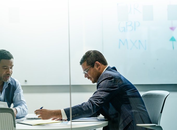 Market orders platform with real-time charts